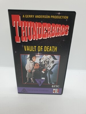 THUNDERBIRDS VHS VOL 3 VAULT OF DEATH