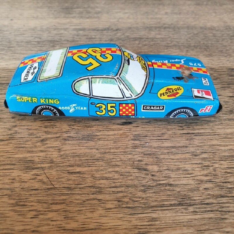 JAPAN TIN FRICTION TOY RACING CAR