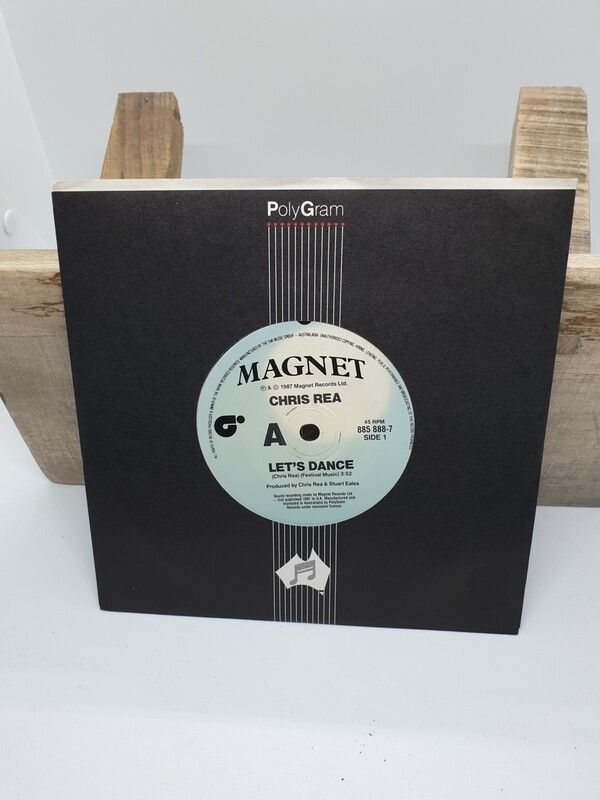 CHRIS REA LET'S DANCE 7" SINGLE