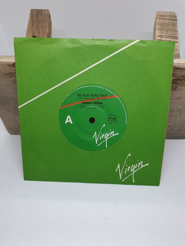 CHINA CRISIS BLACK MAN RAY 7" SINGLE