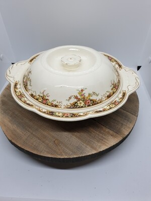 J & G MEAKIN SERVING BOWL WITH LID