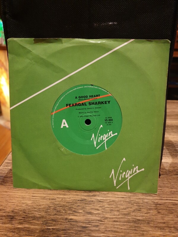 FEARGAL SHARKEY A GOOD HEART 7" SINGLE