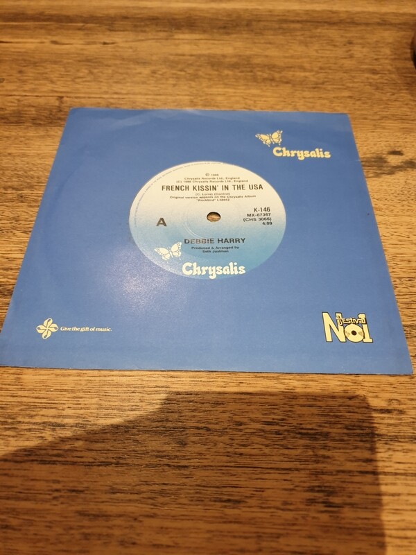 DEBBIE HARRY FRENCH KISSIN IN THE U.S.A 7" SINGLE