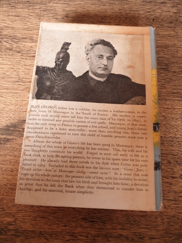 THE MALEDICTION JEAN GIONO HARDBACK