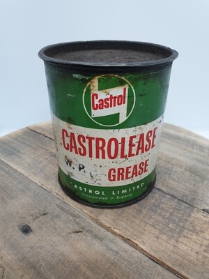 CASTROLEASE ONE POUND GREASE TIN