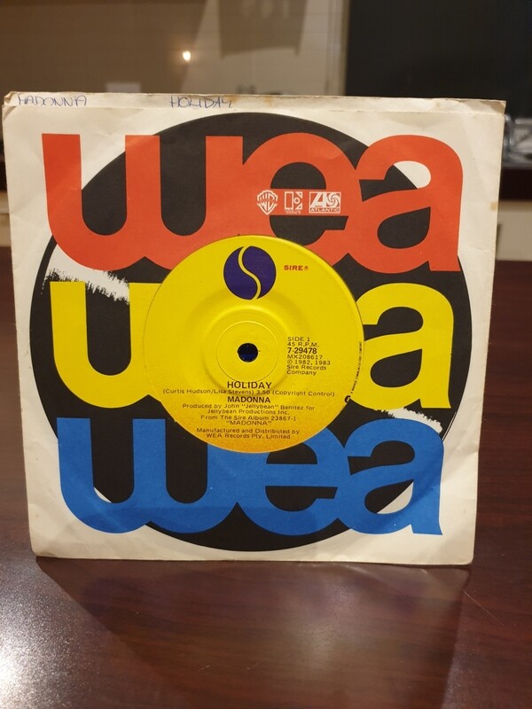 MADONNA HOLIDAY 7"SINGLE
