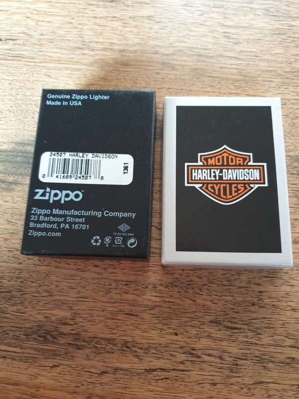 HARLEY DAVIDSON ZIPPO LIGHTER NEW OLD STOCK 2009