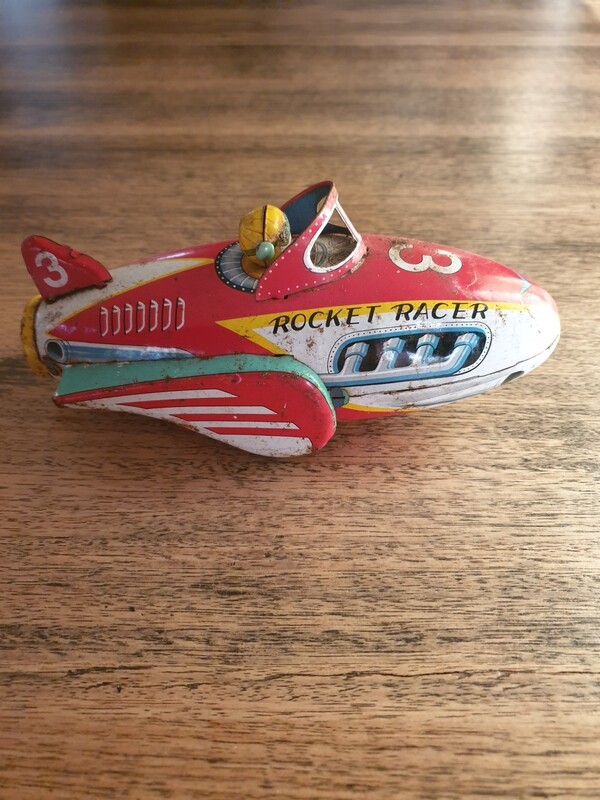 ROCKET RACER MODERN TOYS JAPAN  1950-60,S