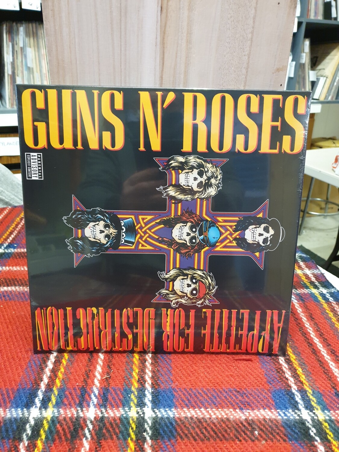 GUNS N ROSES  APPETITE FOR DESTRUCTION "NEW"