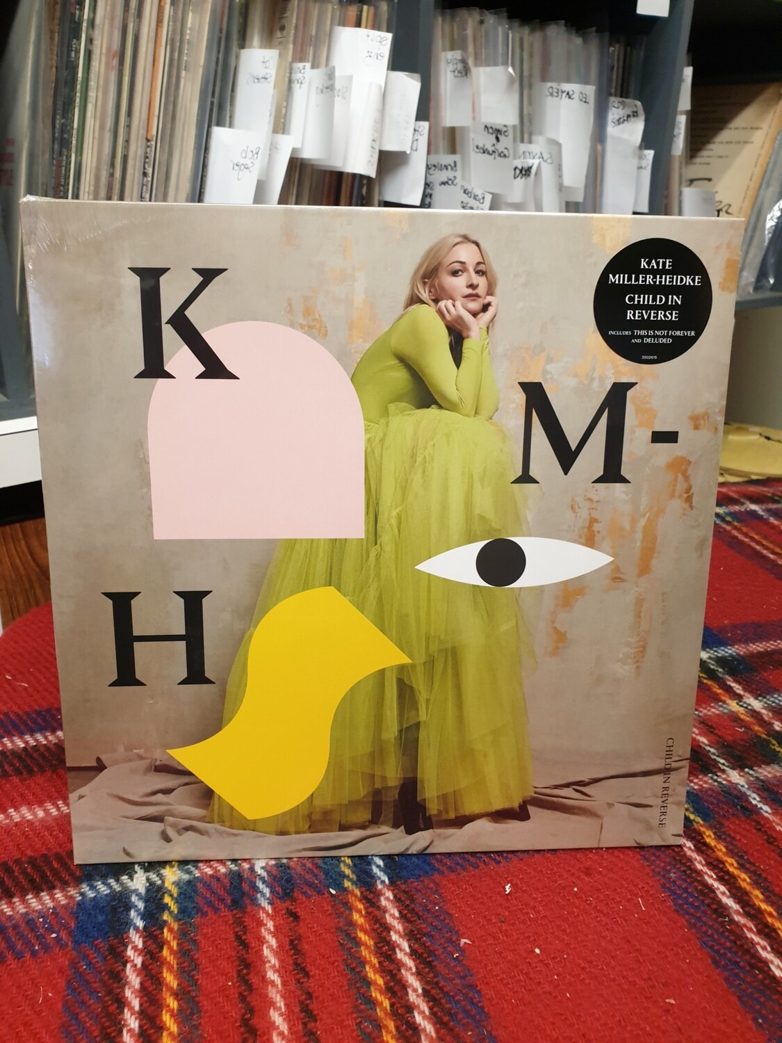 KATE MILLER HEIDKE CHILD IN REVERSE PINK VINYL "NEW"