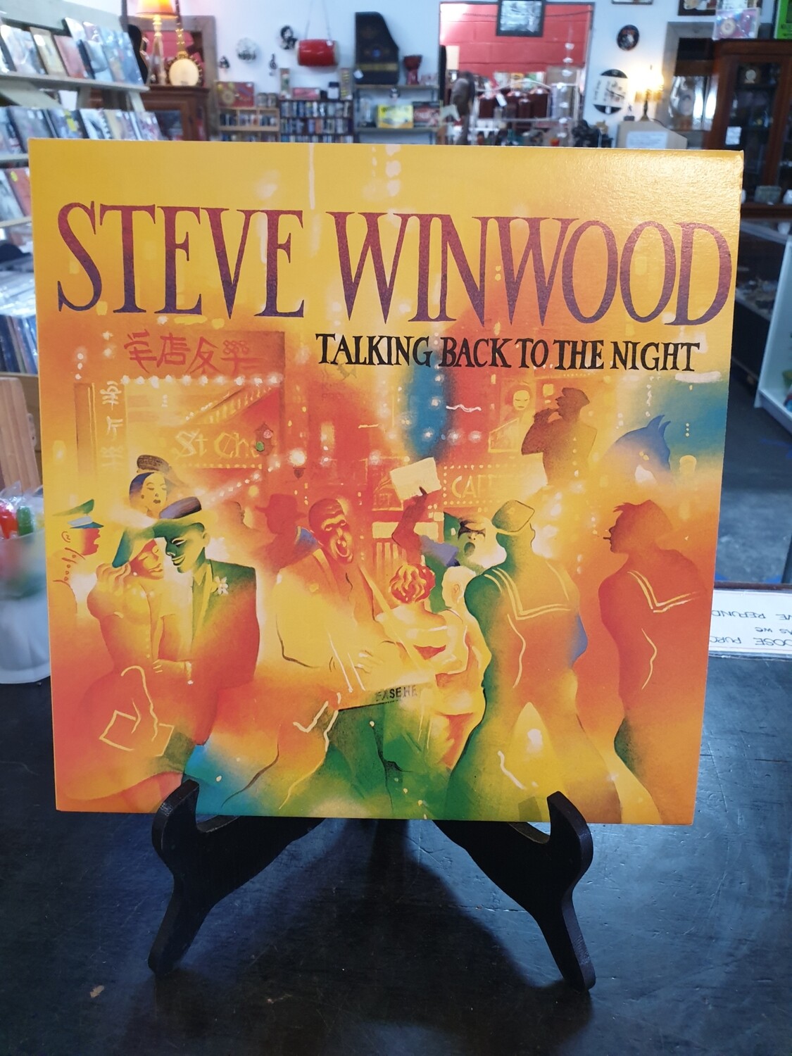 STEVE WINWOOD TALKING BACK TO THE NIGHT STEVE WINWOOD TALKING BACK TO THE NIGHT