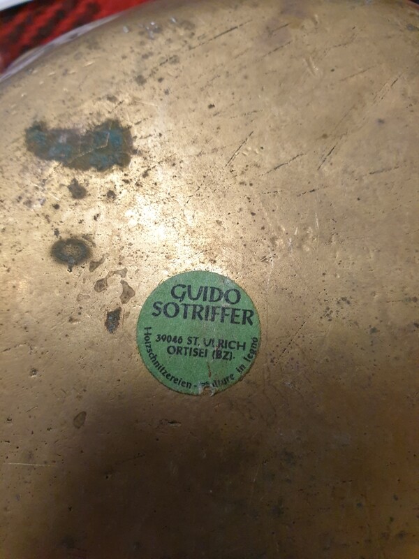BRASS ASH TRAY HEAVY