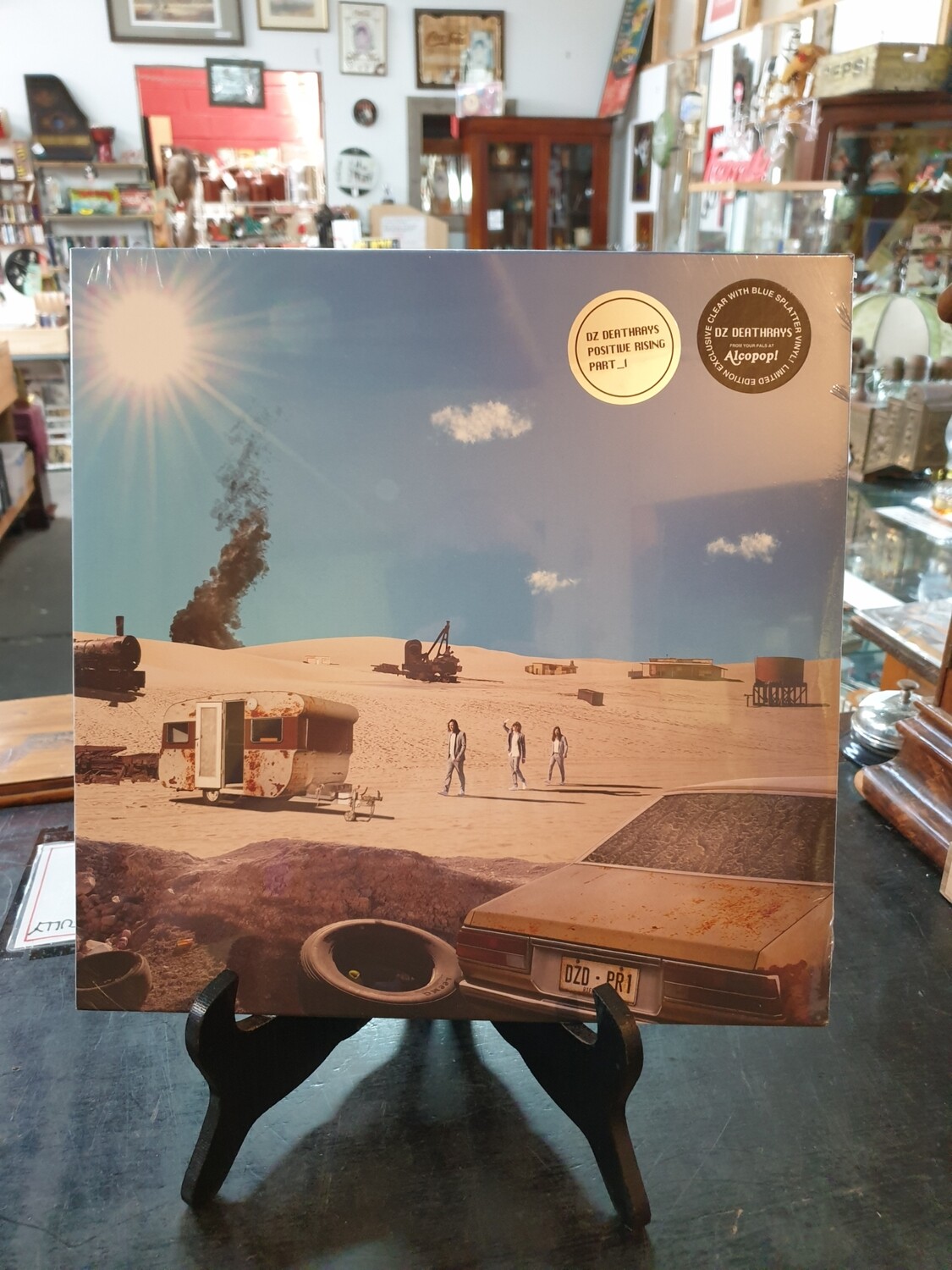 DZ DEATHRAYS  POSITIVE RISING PART 1 LTD EDITION NEW