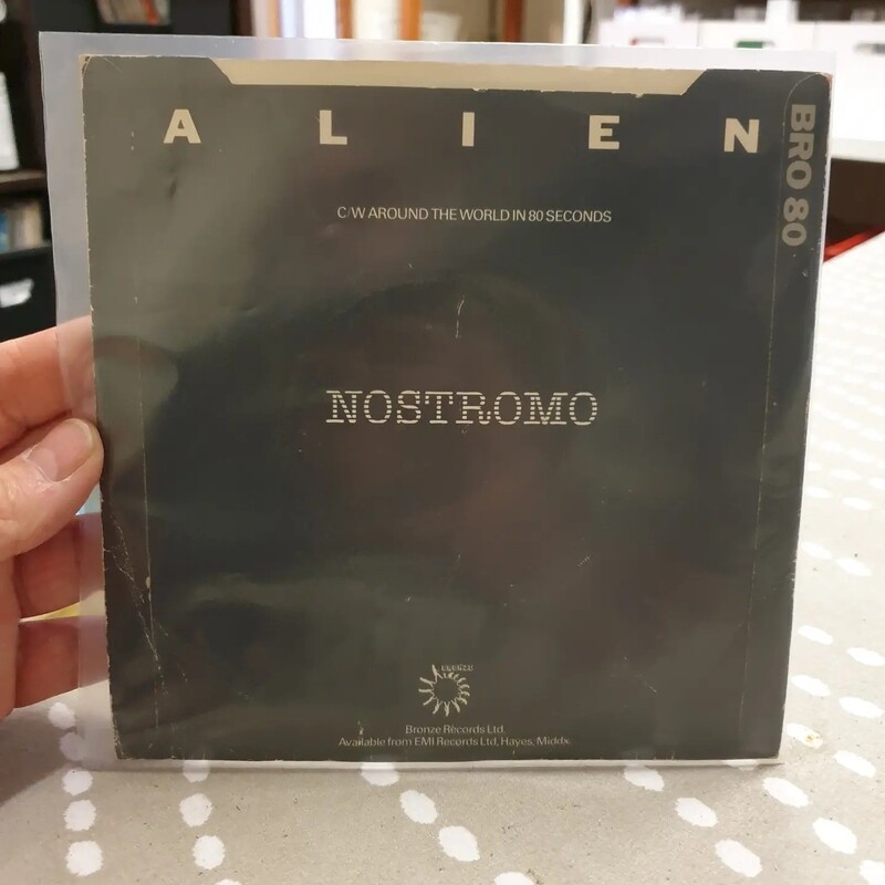 ALIEN NOSTROMO 7"SINGLE  U.K