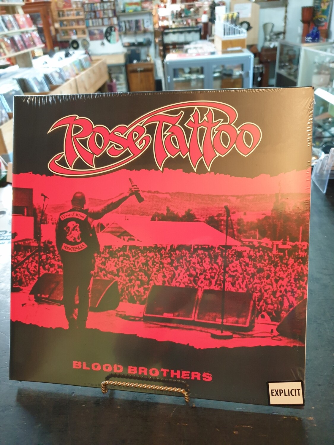 ROSE TATTOO BLOOD BROTHERS  2LP BLOOD RED VINYL "NEW"