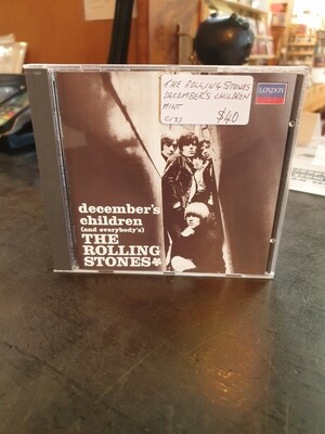 THE ROLLING STONES DECEMBER'S CHILDREN CD