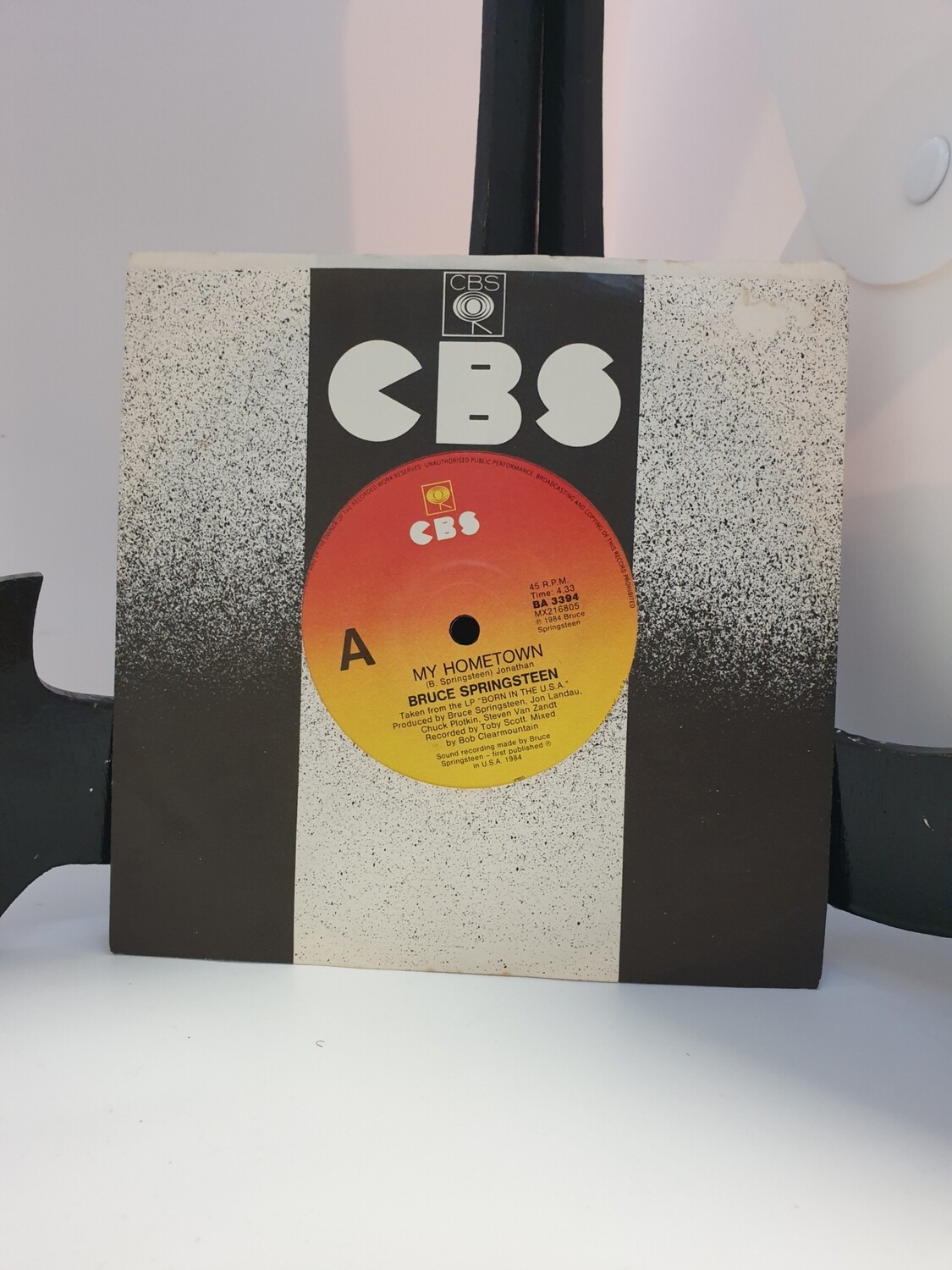 BRUCE SPRINGSTEEN  MY HOMETOWN 7"SINGLE