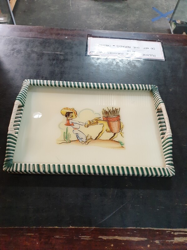 RETRO VINTAGE CARRY TRAY