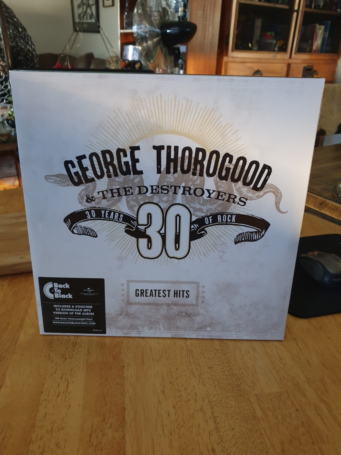 GEORGE THOROGOOD & THE DESTROYERS 30 YEARS OF ROCK GREATEST HITS 2LP NEW