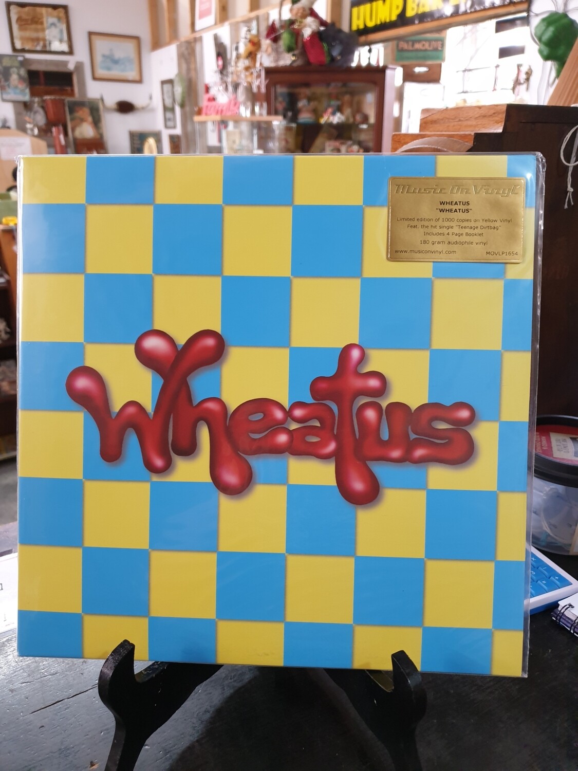 WHEATUS  "WHEATUS" LTD EDITION YELLOW VINYL  NEW