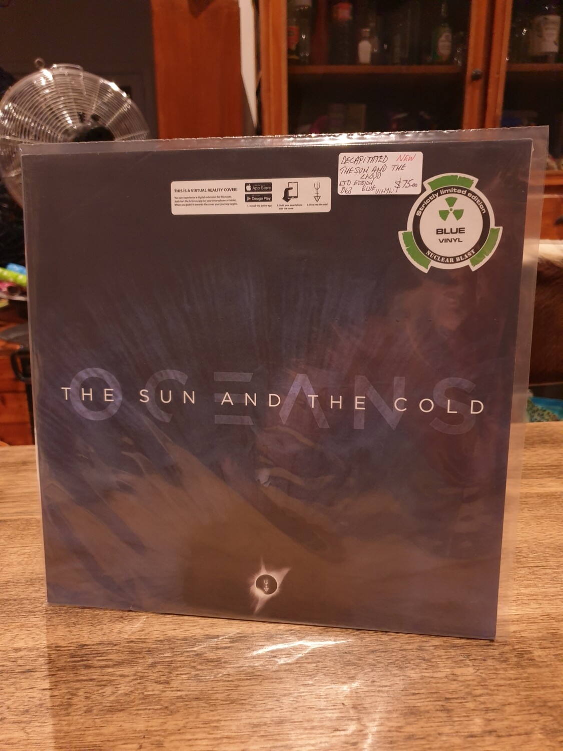 OCEANS THE SUN AND THE COLD LTD EDITION BLUE VINYL NEW