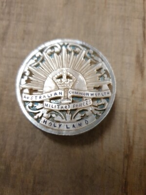 AUSTRALIAN COMMONWEALTH MILITARY FORCES HOLY LAND VINTAGE COMPACT