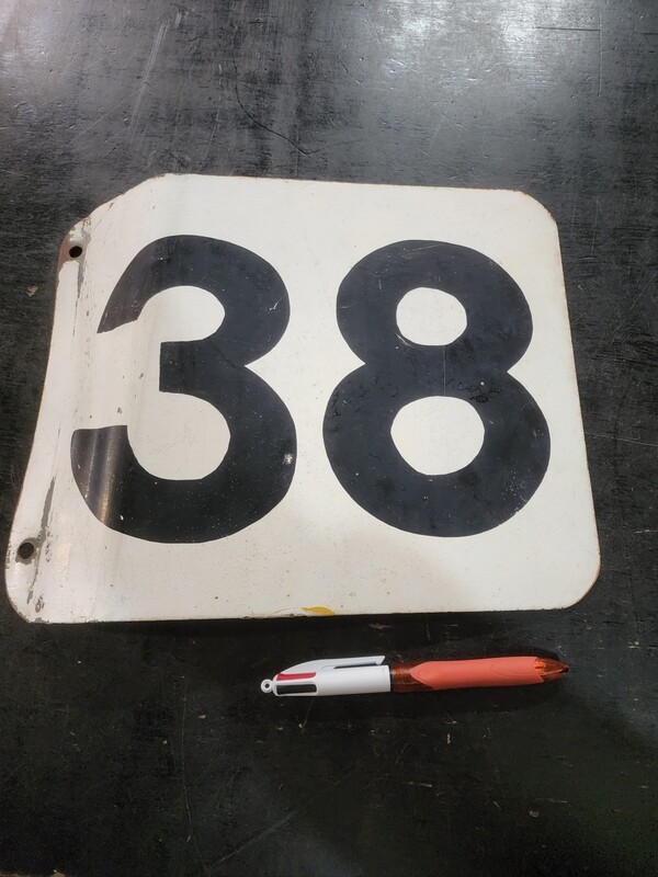 No.38 ST.KILDA MOORABBIN FOOTBALL GROUND SIGN
