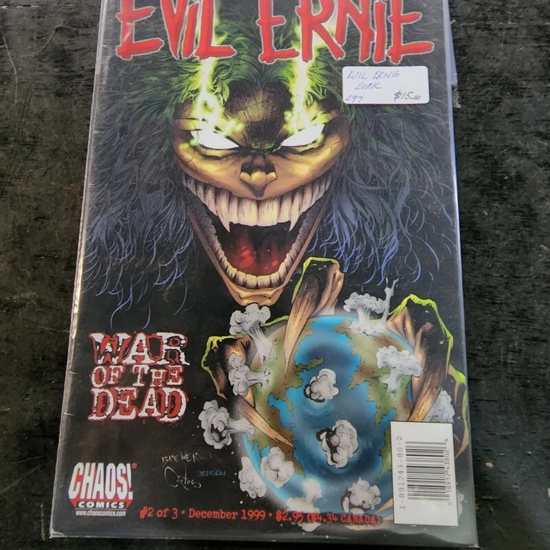 EVIL ERNIE WAR OF THE DEAD COMIC