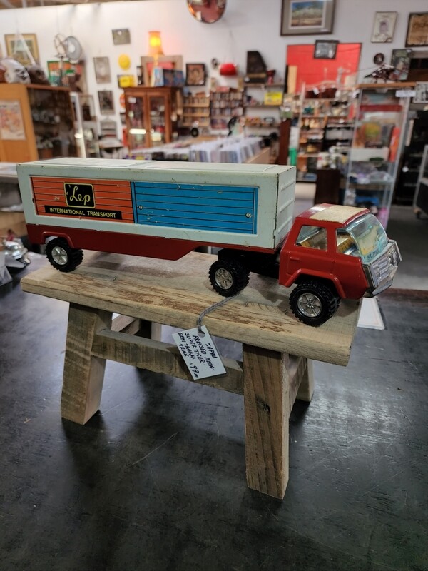JAPAN PRESSED METAL SUPER TIGER TRANSPORT TRUCK