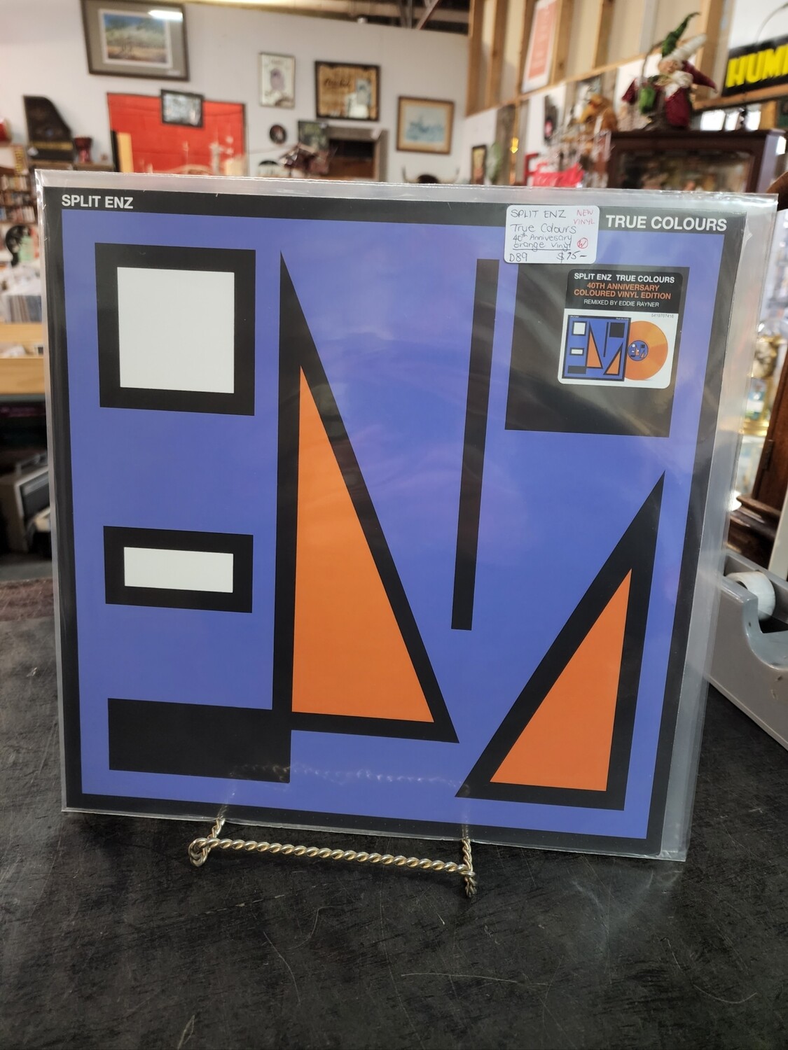 SPLIT ENZ TRUE COLOURS  ORANGE VINYL "NEW"