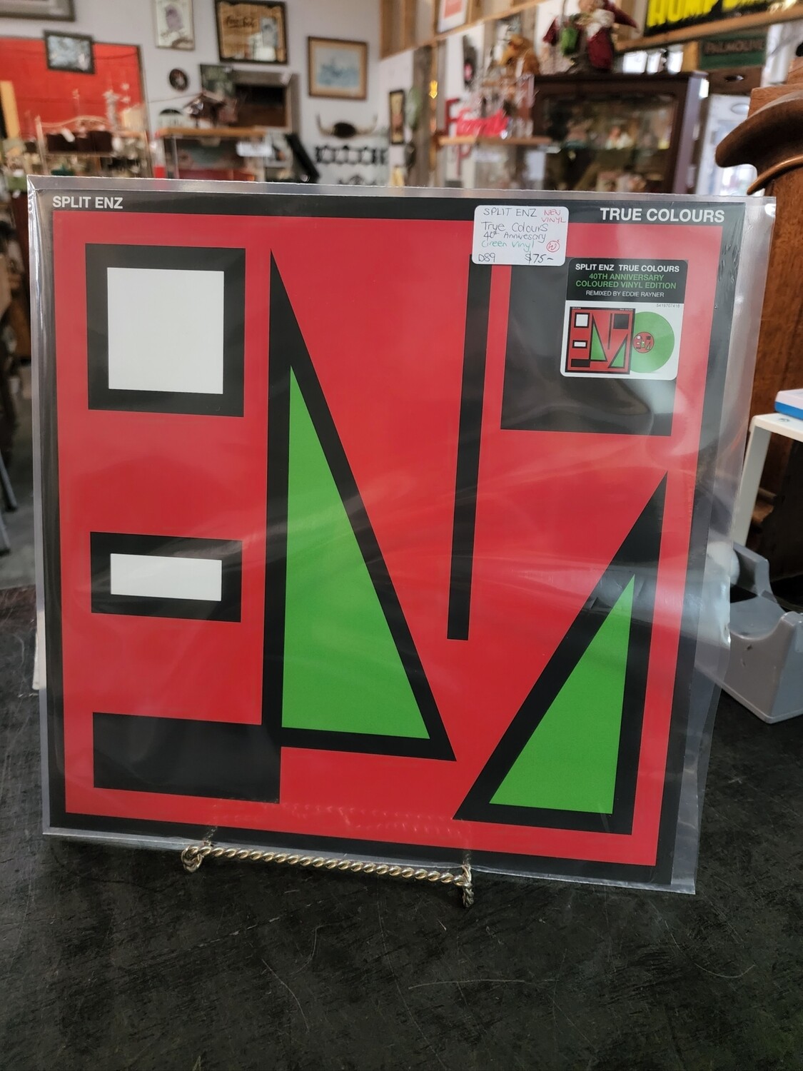 SPLIT ENZ TRUE COLOURS GREEN VINYL "NEW"