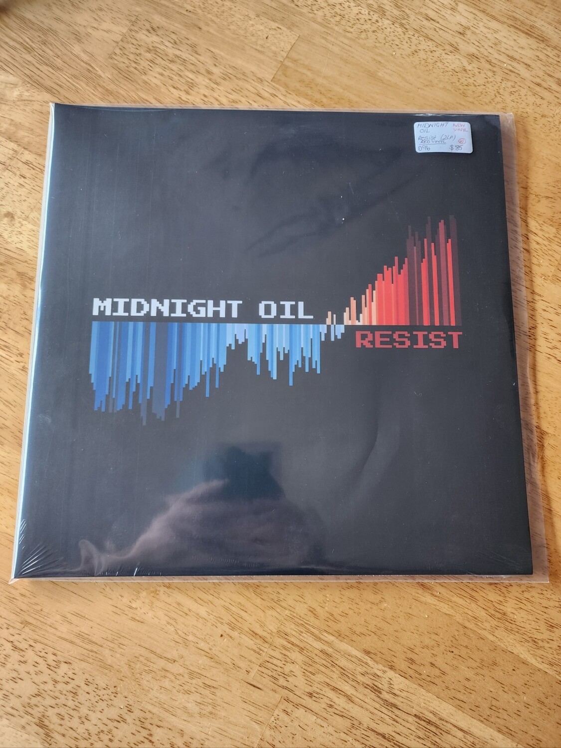 MIDNIGHT OIL  RESIST 2LP RED VINYL "NEW"
