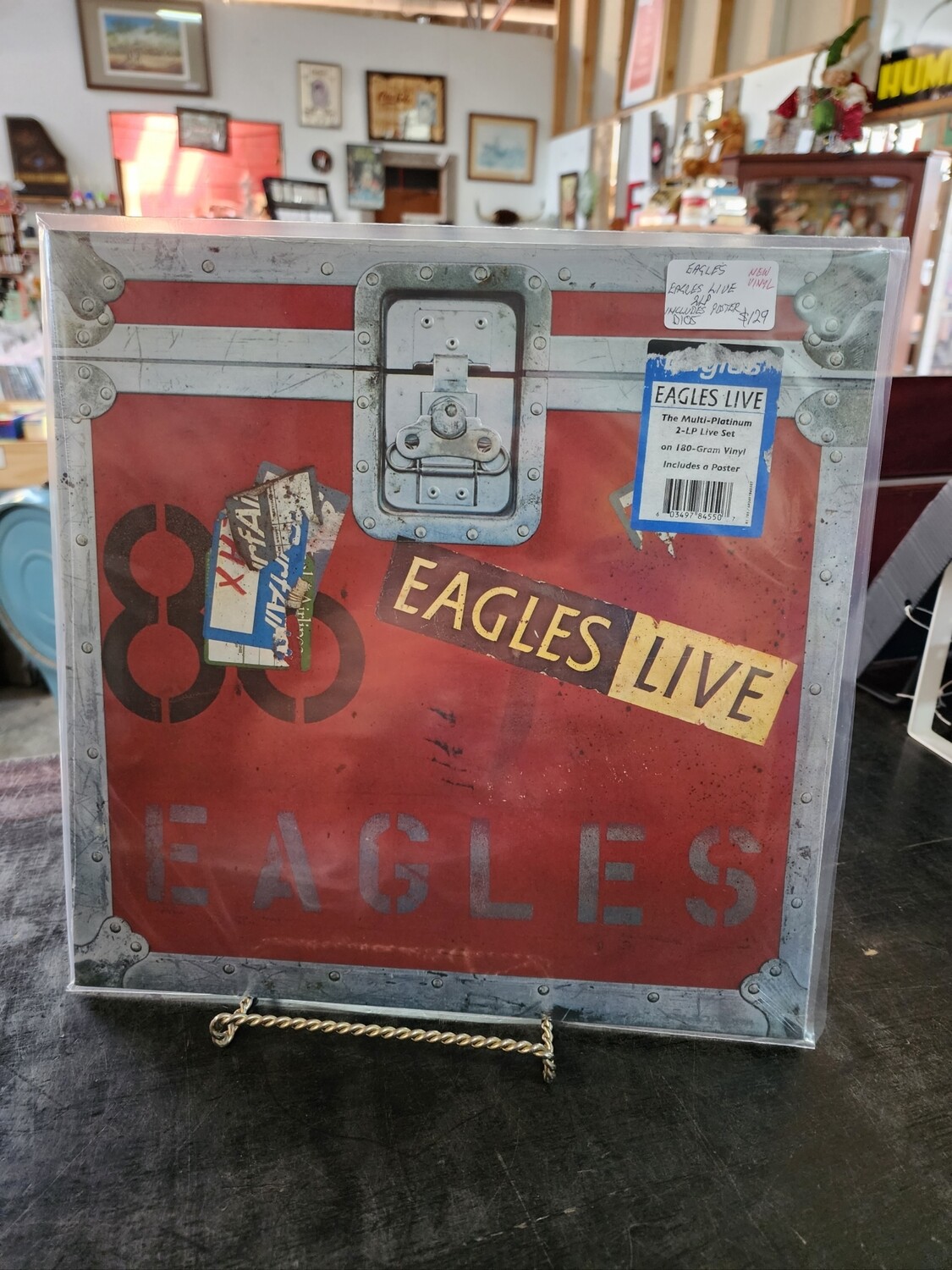 EAGLES  EAGLES LIVE 2LP "NEW"