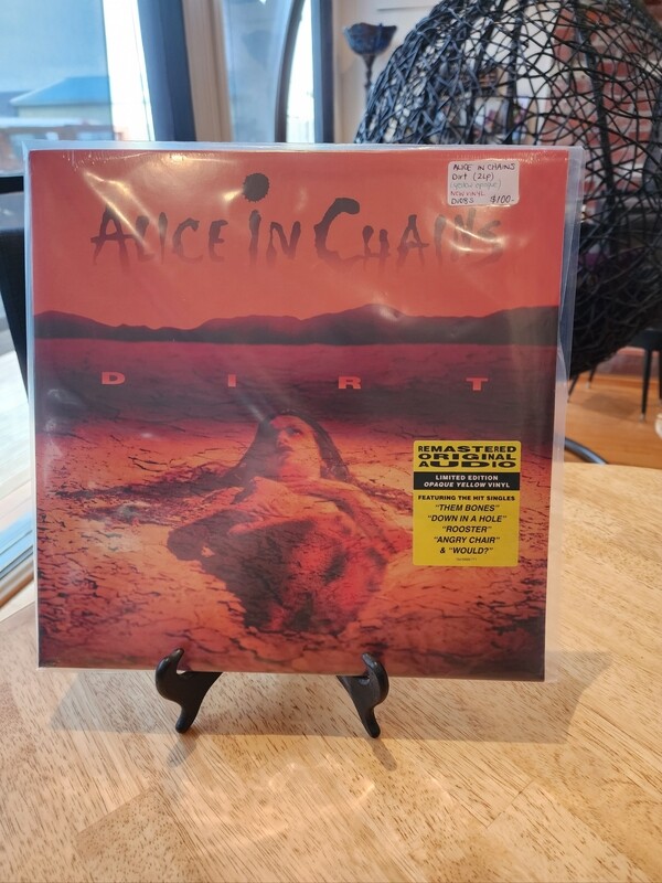 ALICE IN CHAINS  DIRT 2LP LTD EDITION OPAQUE YELLOW VINYL  "NEW"