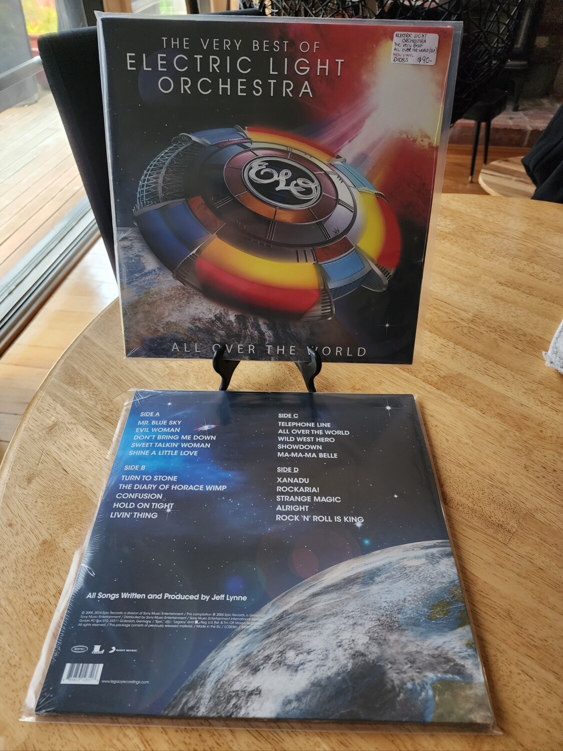 ELECTRIC LIGHT ORCHESTRA ALL OVER THE WORLD 2LP "NEW VINYL "