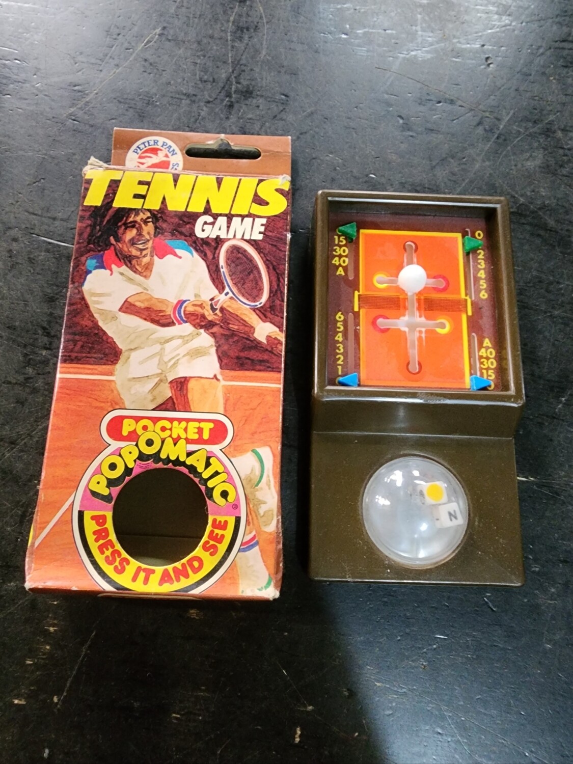 POCKET POPOMATIC TENNIS GAME 1970'S
