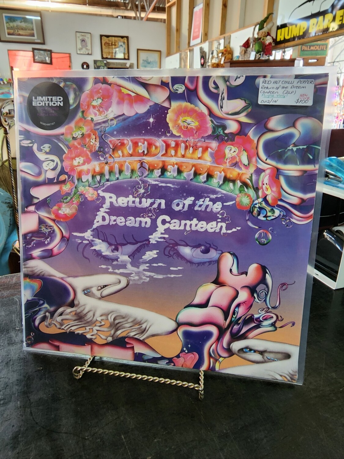 RED HOT CHILLI PEPPERS   RETURN OF THE DREAM CANTEEN 2LP LTD EDITION PURPLE NEW VINYL