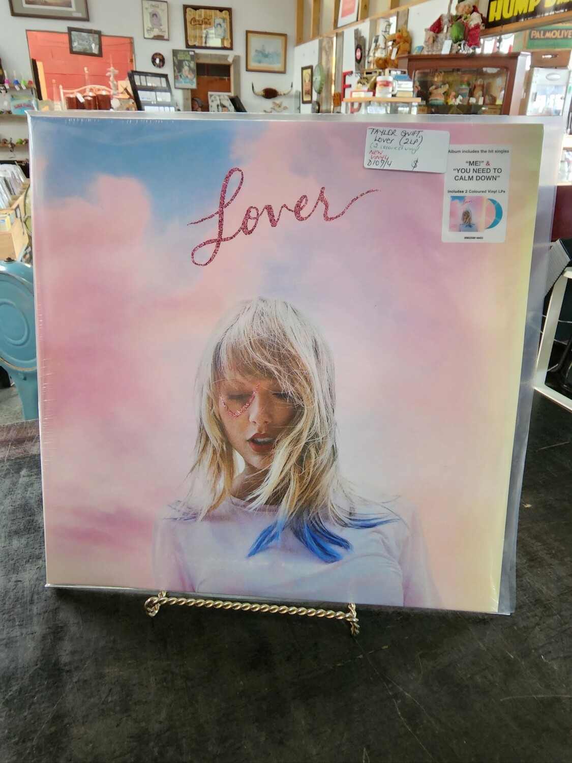 TAYLOR SWIFT LOVER 2LP COLOURED NEW VINYL TAYLOR SWIFT LOVER 2LP COLOURED NEW VINYL
