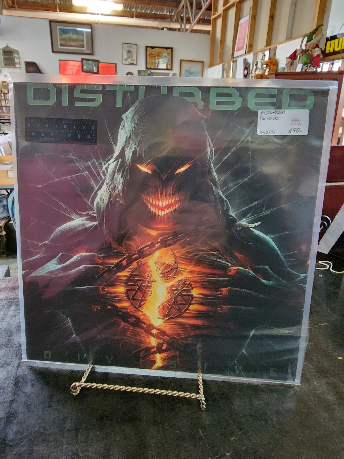 DISTURBED  DIVISIVE   NEW VINYL
