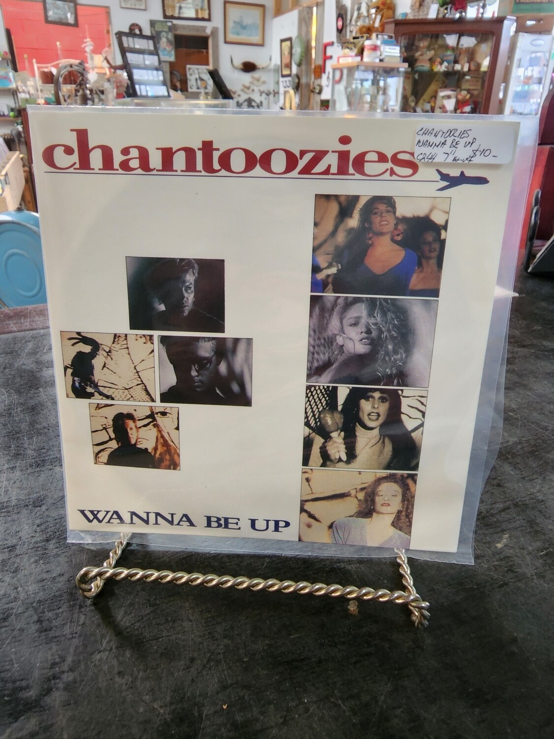 CHANTOOZIES WANNA BE UP 7"SINGLE
