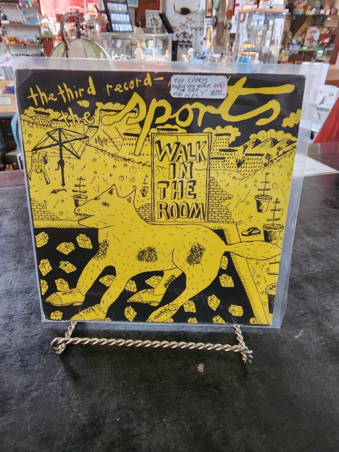 THE SPORTS  WHEN YOU WALK IN THE ROOM 7"SINGLE