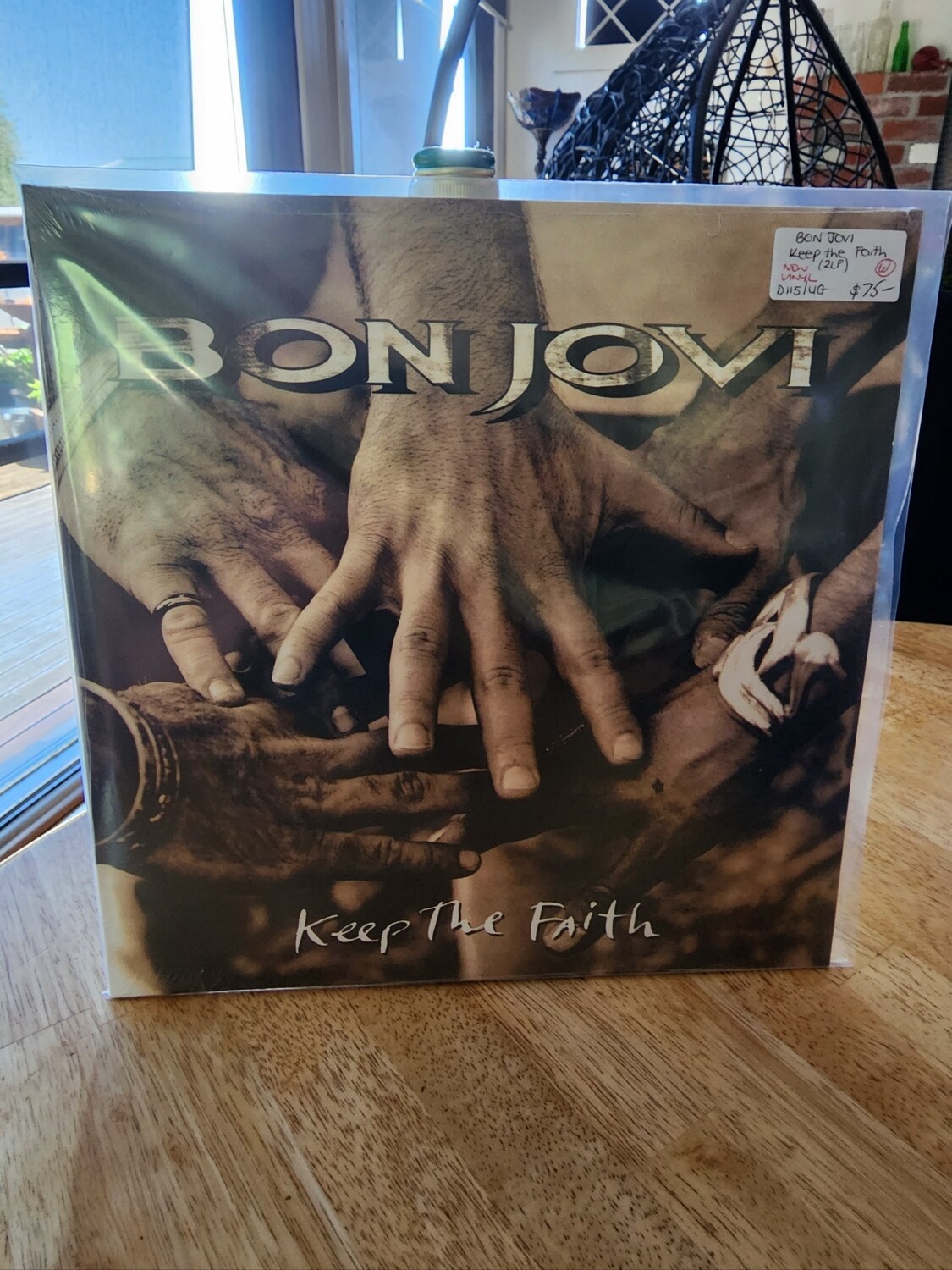 BON JOVI  KEEP THE FAITH 2LP NEW VINYL