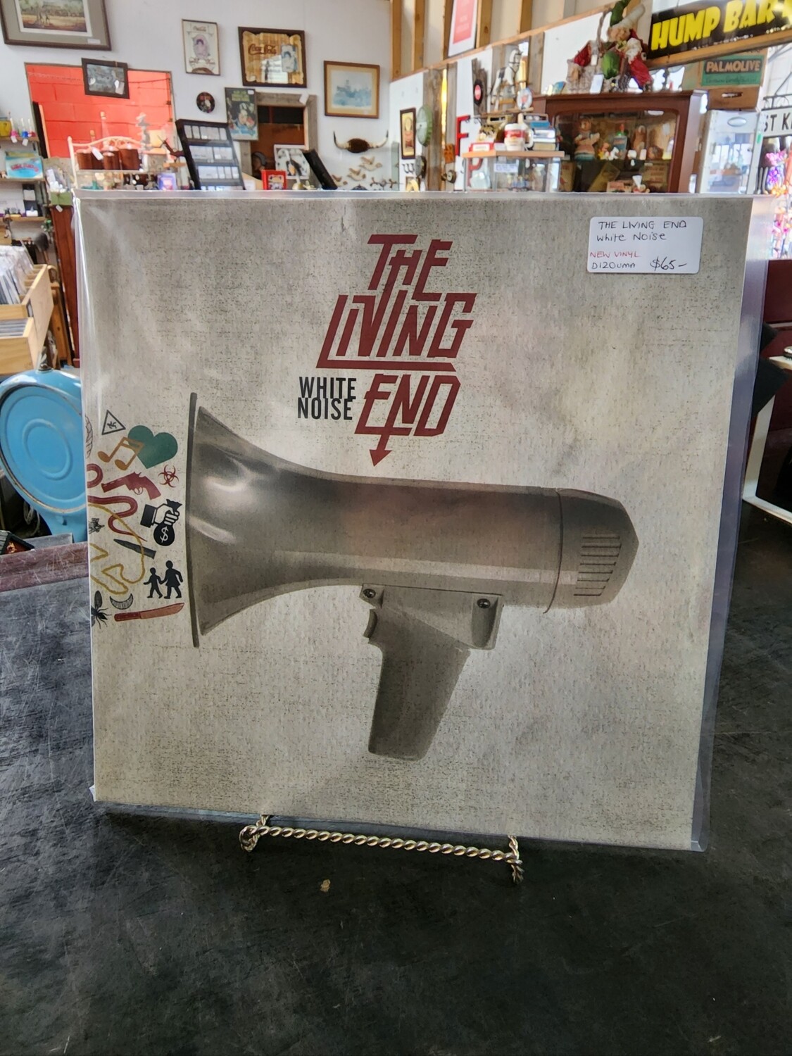 THE LIVING END  WHITE NOISE (NEW VINYL)
