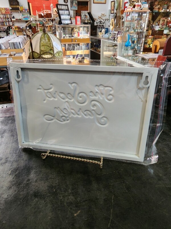 THE SECRET GARDEN METAL SIGN