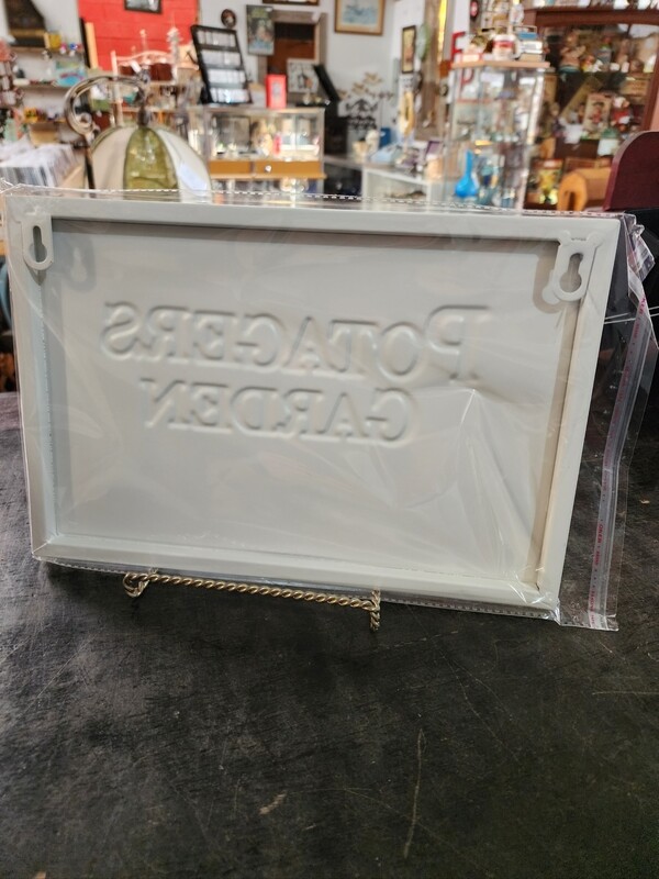 POTAGERS GARDEN METAL SIGN