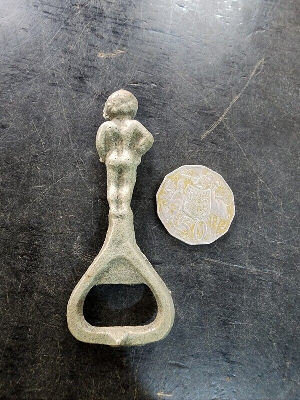 BOY PEEING VINTAGE BOTTLE OPENER