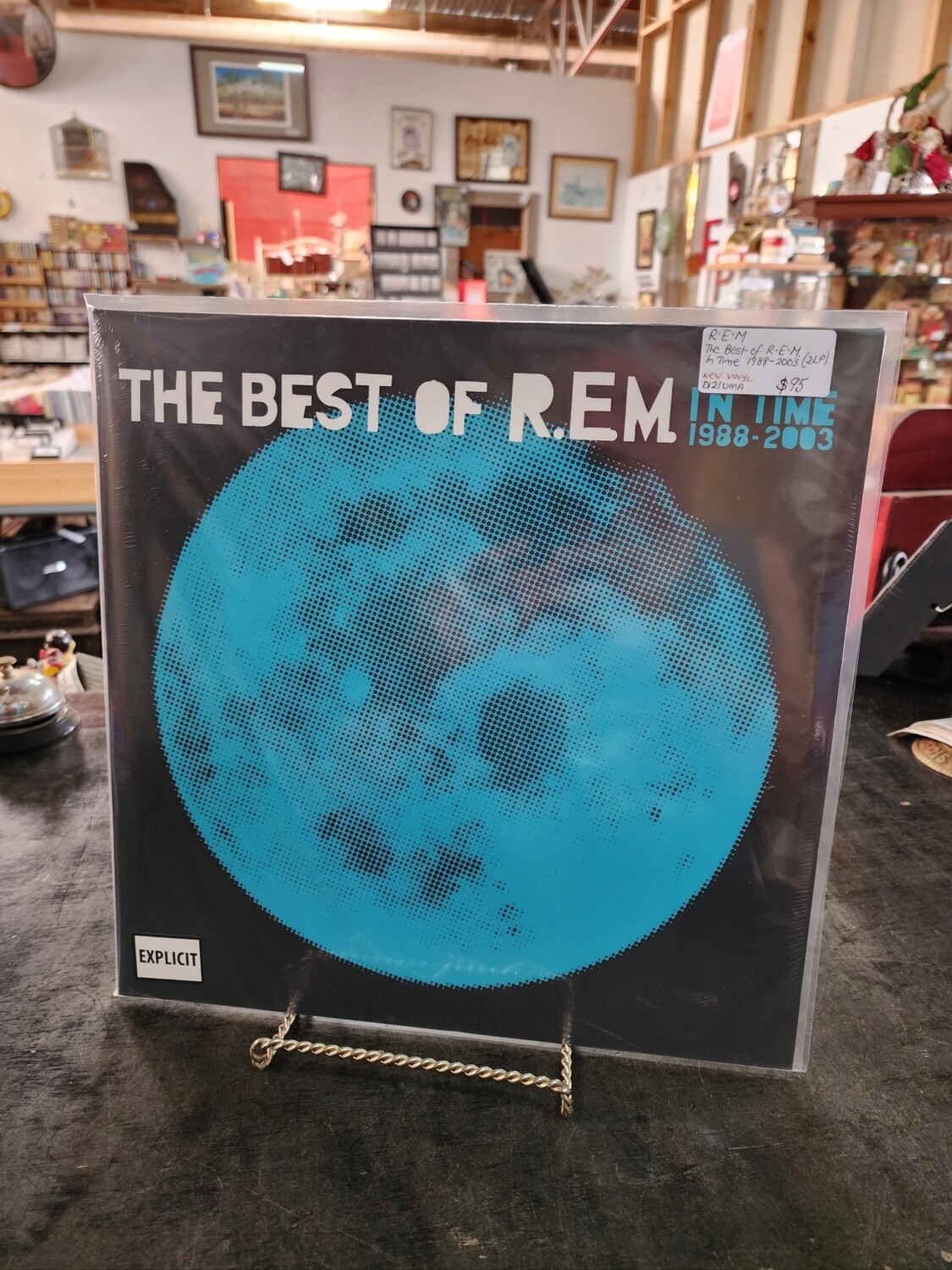 R.E.M  THE BEST OF R.E.M IN TIME 1988-2003 2LP NEW VINYL