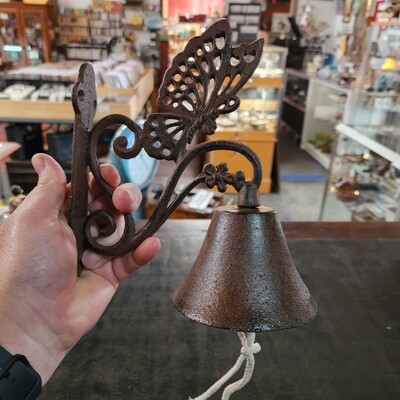 BUTTERFLY CAST IRON BELL