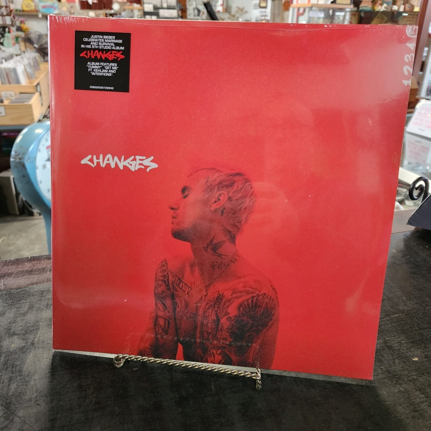 JUSTIN BIEBER  CHANGES 2LP RED NEW VINYL