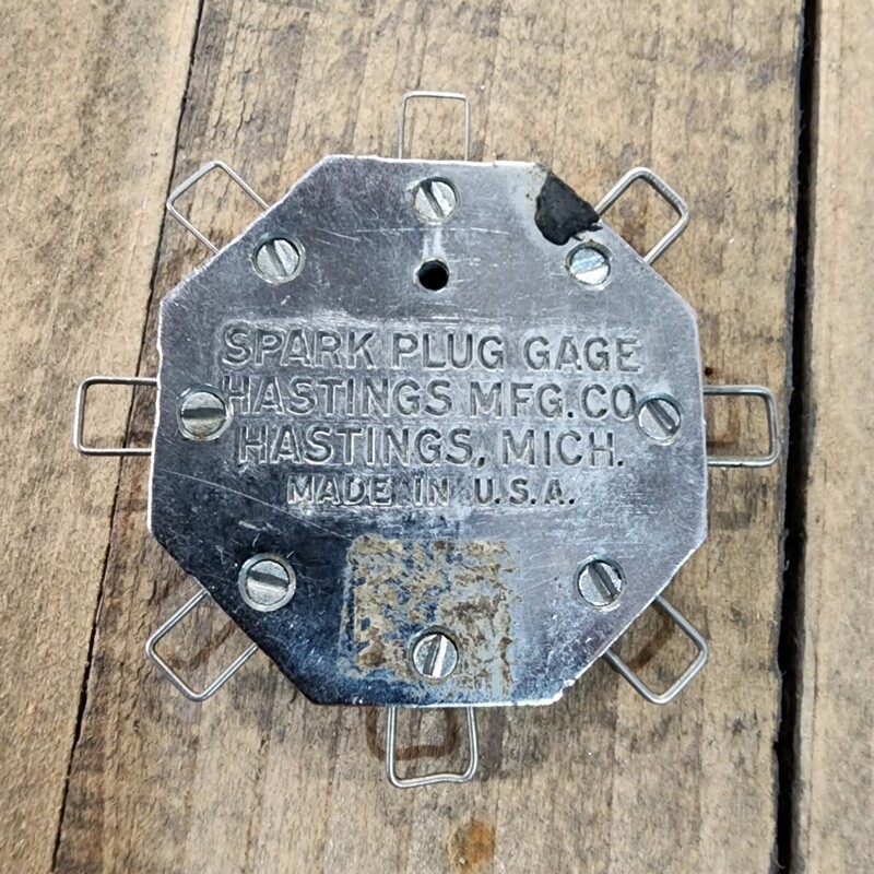 HASTINGS SPARK PLUG GAUGE U.S.A